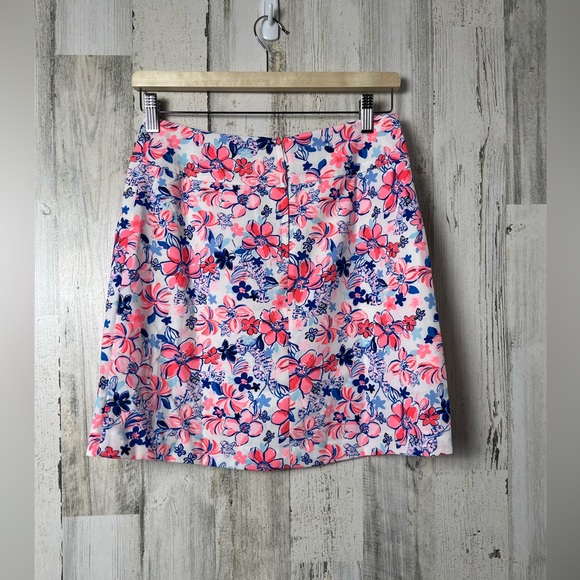 Lilly Pulitzer Jonas Skort Resort White Party Like A Lob-star size 2 - Picture 3 of 11